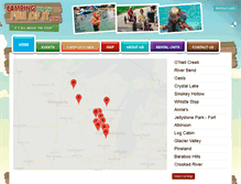 Tablet Screenshot of campingforthefunofit.com